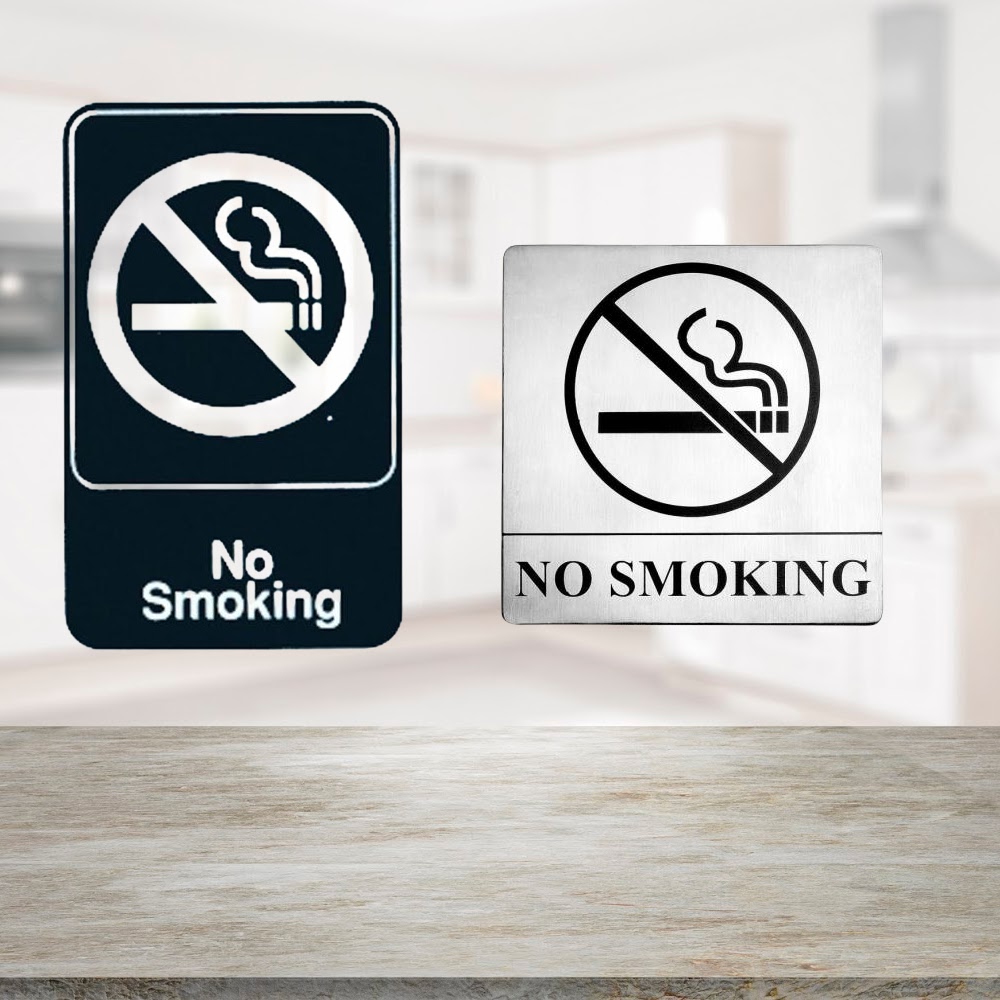 Smoking & No Smoking Signs