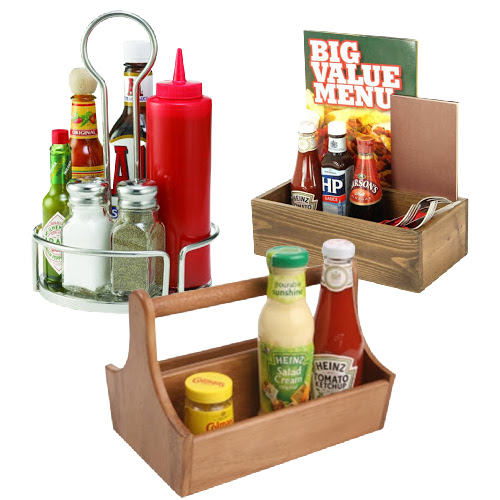 Condiment Holders & Caddies