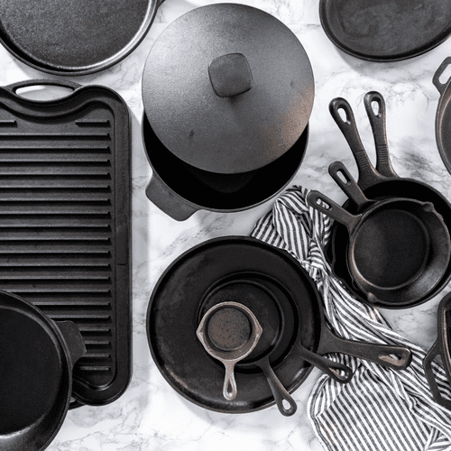 Cast Iron Pans & Skillets