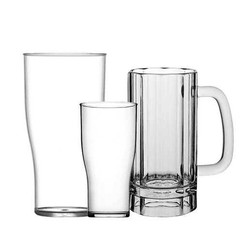 Polycarbonate Beer Glasses