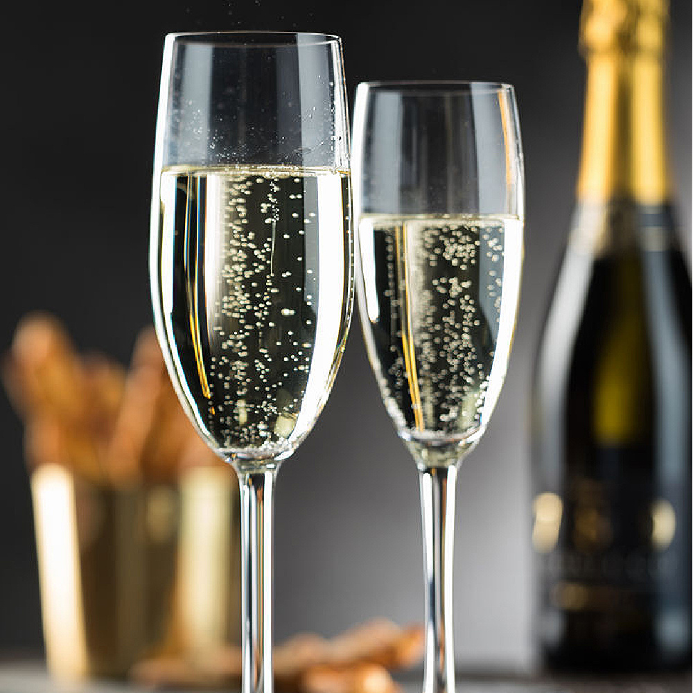 Glass Champagne Flutes