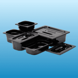 Black Polycarbonate Gastronorms