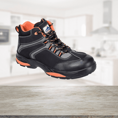 Safety Boot S3 HRO Black & Orange