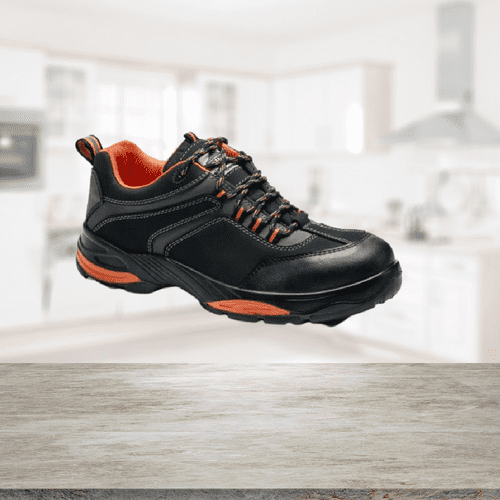 Safety Shoe S3 HRO Black & Orange