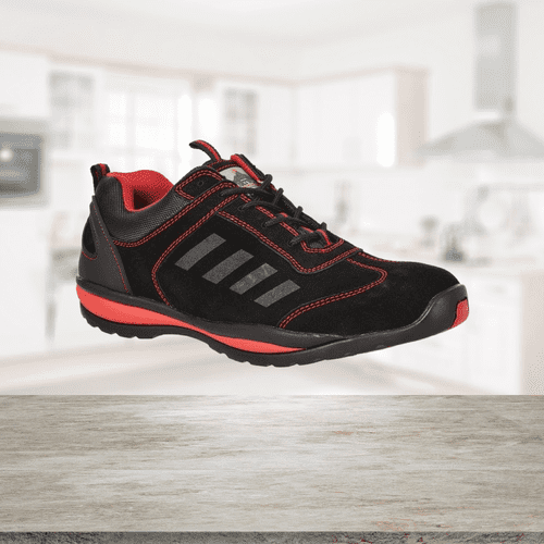 Safety Trainer Black & Red