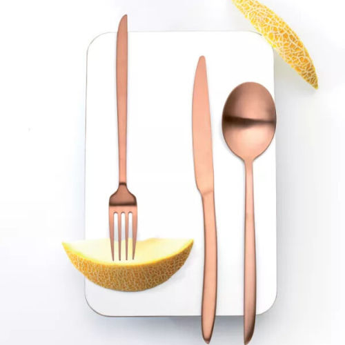 Orca Matt Copper Cutlery